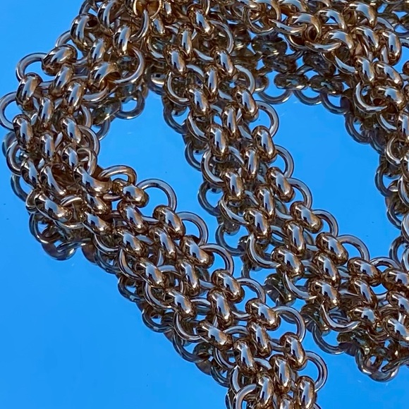 NWOT Elegant Gold plated 18k Chain Necklace - Picture 6 of 17